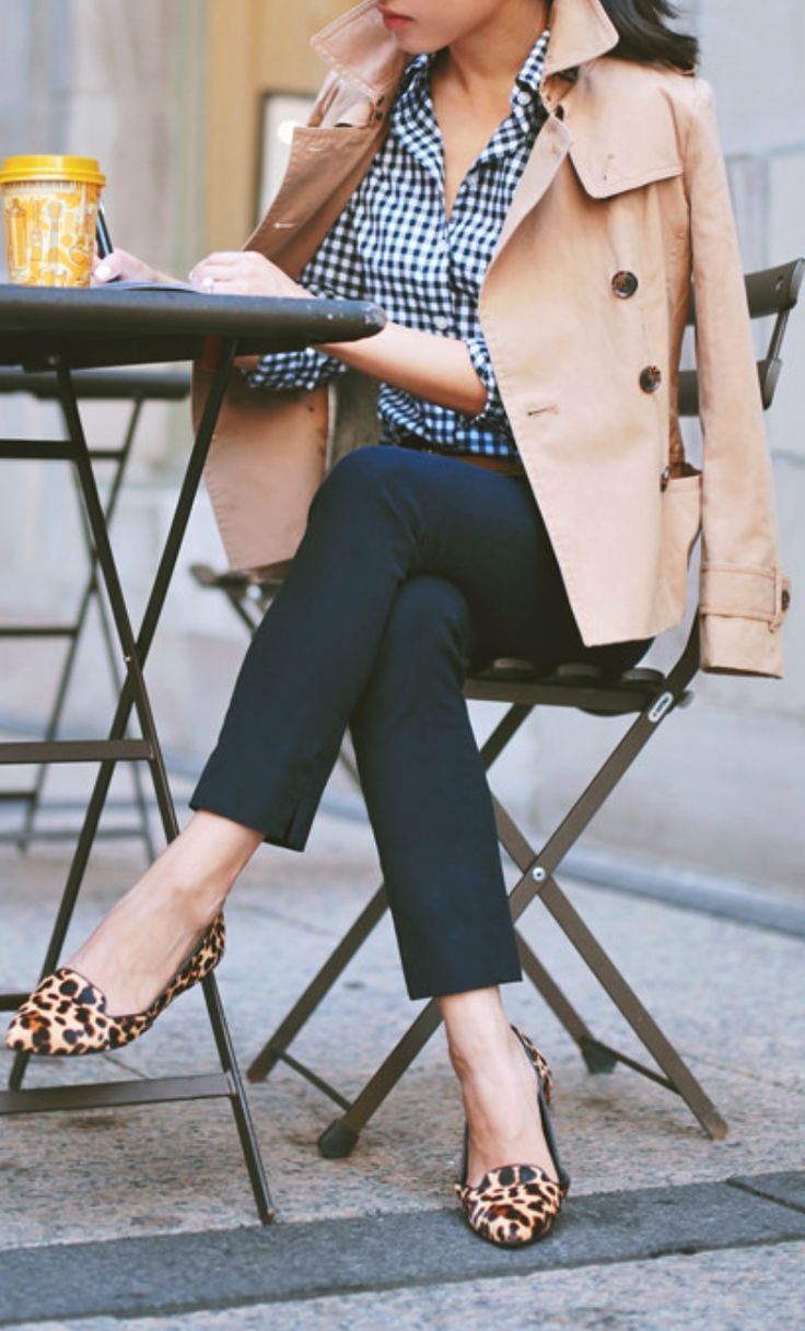Al trabajo con flats! | Historias OUTFIE